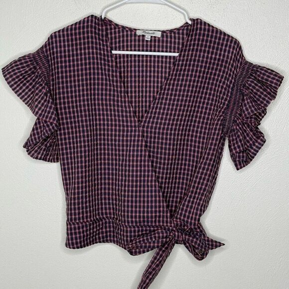 Madewell Flutter Sleeve Blouse - Women’s US S - Picture 2 of 8